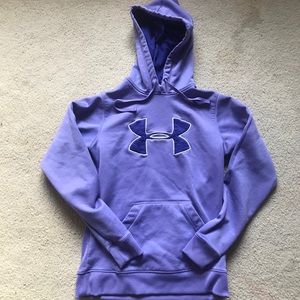 Purple Under Armour Sweatshirt.